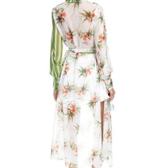 Anthropologie’s PatBo High-Low Tunic Mixed Print Blouse, Size XL New w/Tag - Picture 5 of 17